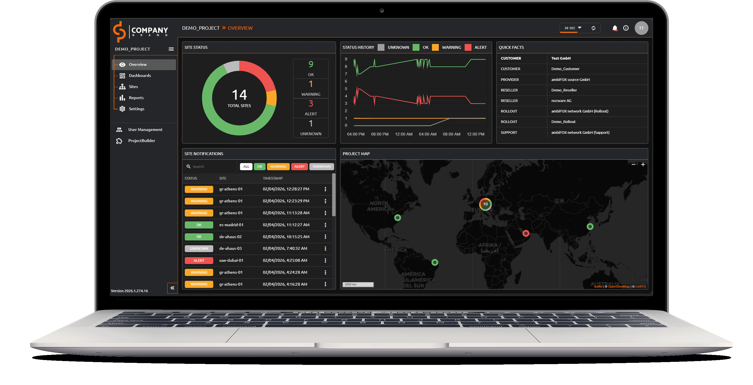 nocware Management Plattform für leistungsfähiges Netzwerkmanagement