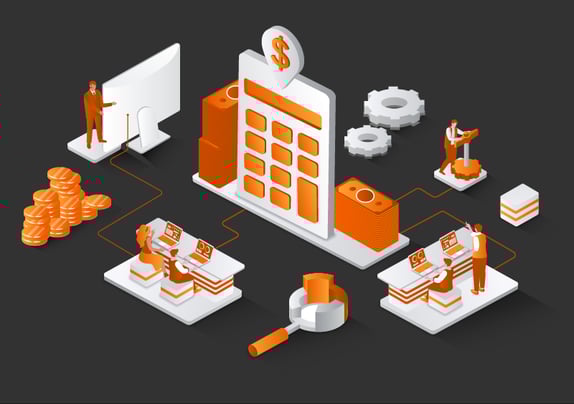 Grafische Darstellung, die den Einfluss von verschiedenen Maßnahmen auf den Return on Investment zeigt